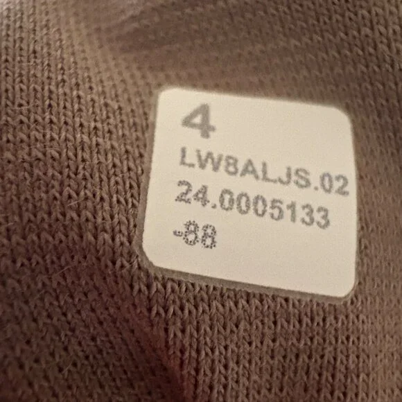 NWT New Lululemon Nulu™ Slim Fit High-Rise Midi Skirt Taupetastic Brown Pencil 4 - Picture 5 of 14